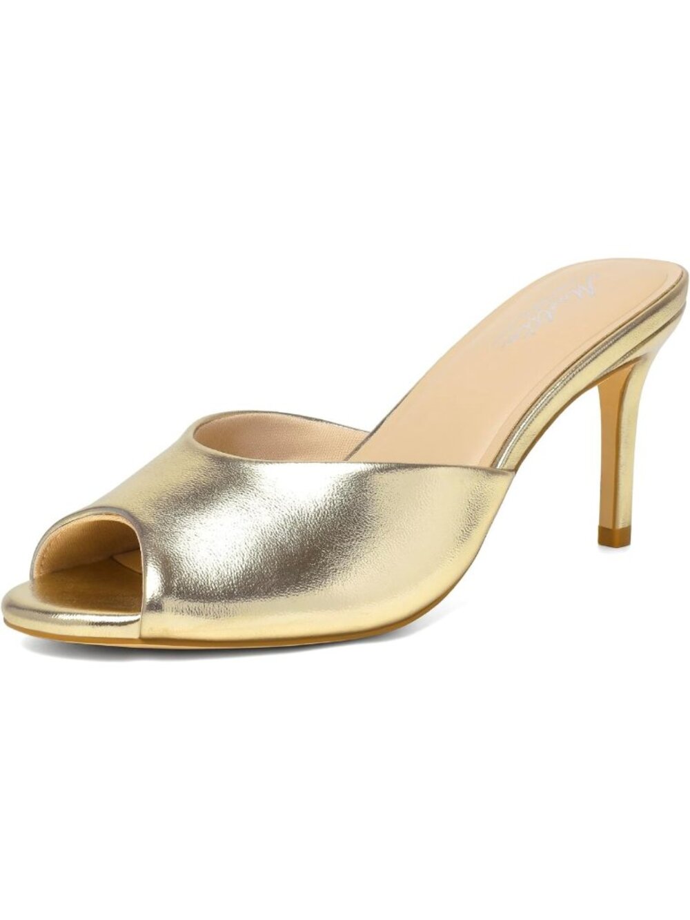 Chic Summer Kitten Heels for Women | Backless Stiletto Mules | Dressy Slip-On